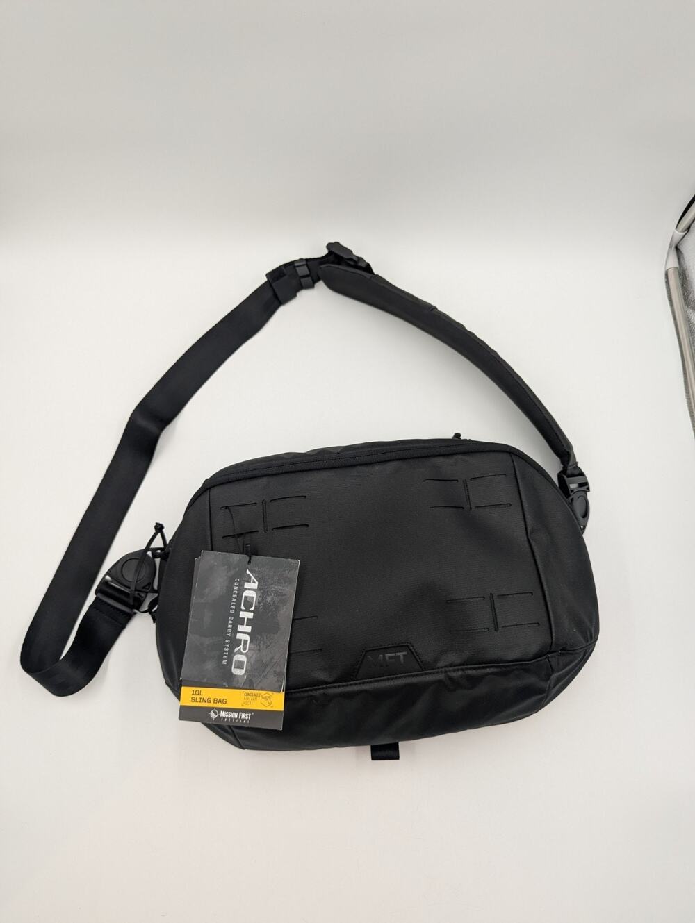Mission First Tactical MFT Achro EDC 10L Sling Bag LCM Black Brand New